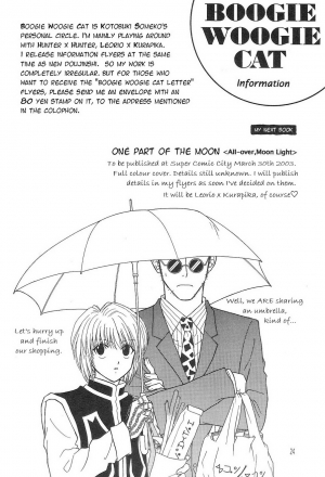  [Boogie Woogie Cat] Anata ni Muchuu (Wild about You) – Hunter × Hunter dj [Eng]  - Page 23