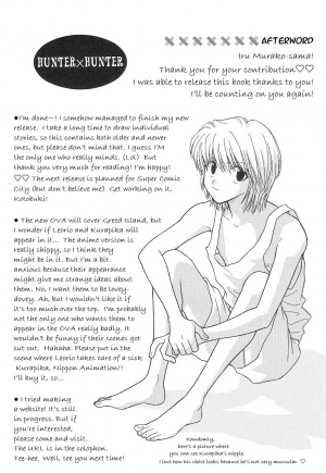  [Boogie Woogie Cat] Anata ni Muchuu (Wild about You) – Hunter × Hunter dj [Eng]  - Page 24