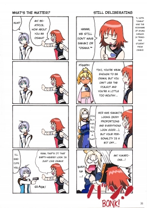 (C61) [Megami Kyouten, Ohkura Bekkan (Demon Umekichi, Ohkura Kazuya, Ooshima Yasuhiro)] shaft lady (Geneshaft) [English] [EHCOVE] [Decensored] - Page 36