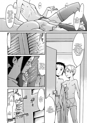 [Kuroiwa Menou] Haha to Musuko to Sono Yuujin to | Mother, son, and his Buddy (Milk Crown) [English] =Short Wharf= - Page 21