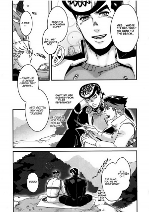 (Golden Blood 19) [Ondo (NuruNuru)] Abunakkashiikedo Uwaki wa Shinai | Cheating's not my style (JoJo's Bizarre Adventure) [English] {Cesegura} [Decensored] - Page 11