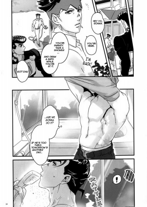 (Golden Blood 19) [Ondo (NuruNuru)] Abunakkashiikedo Uwaki wa Shinai | Cheating's not my style (JoJo's Bizarre Adventure) [English] {Cesegura} [Decensored] - Page 14