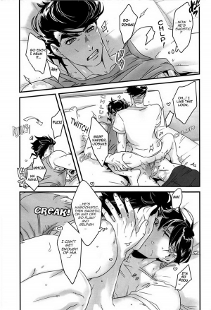 (Golden Blood 19) [Ondo (NuruNuru)] Abunakkashiikedo Uwaki wa Shinai | Cheating's not my style (JoJo's Bizarre Adventure) [English] {Cesegura} [Decensored] - Page 23
