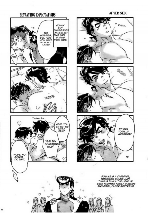 (Golden Blood 19) [Ondo (NuruNuru)] Abunakkashiikedo Uwaki wa Shinai | Cheating's not my style (JoJo's Bizarre Adventure) [English] {Cesegura} [Decensored] - Page 32