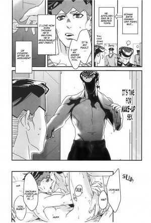 (Golden Blood 19) [Ondo (NuruNuru)] Abunakkashiikedo Uwaki wa Shinai | Cheating's not my style (JoJo's Bizarre Adventure) [English] {Cesegura} [Decensored] - Page 33