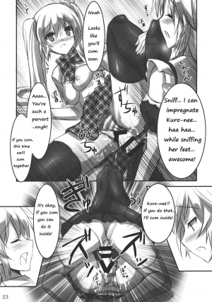 (C80) [ARCHETYPE (Akaza)] KneeShocks!! [English] - Page 23