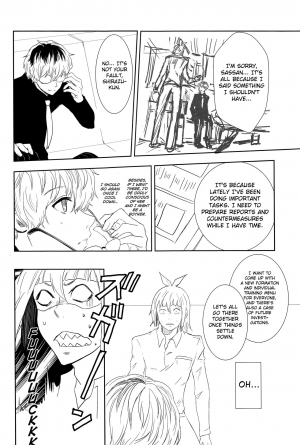 (C89) [Somnium (Kisaragi Ao)] Innocent Blue - Before Sunrise (Tokyo Ghoul) [English] [biribiri] - Page 11