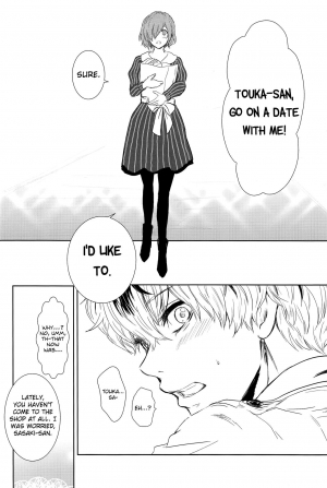 (C89) [Somnium (Kisaragi Ao)] Innocent Blue - Before Sunrise (Tokyo Ghoul) [English] [biribiri] - Page 21