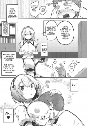 (COMIC1☆15) [mocha*2popcorn (Kibii Mocha)] Otoko o Tateru Iyashi no Maid-sama | The Soothing Maid Establishes a Man (Azur Lane) [English] [mammarian] - Page 5