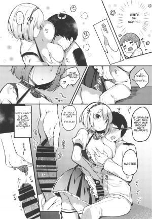 (COMIC1☆15) [mocha*2popcorn (Kibii Mocha)] Otoko o Tateru Iyashi no Maid-sama | The Soothing Maid Establishes a Man (Azur Lane) [English] [mammarian] - Page 6