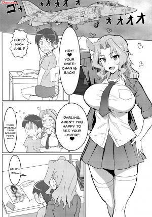  (C94) [Moruda Ramenya (Moruda)] Okei-san no Nukinuki Dosukebe Challenge | Okay-san's Dirty Lewd Challenge (Girls und Panzer) [English] {Doujins.com}  - Page 3