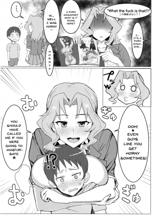  (C94) [Moruda Ramenya (Moruda)] Okei-san no Nukinuki Dosukebe Challenge | Okay-san's Dirty Lewd Challenge (Girls und Panzer) [English] {Doujins.com}  - Page 4