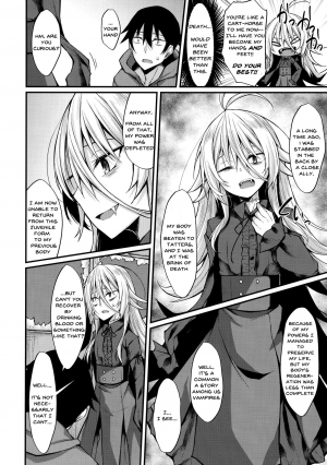 (C97) [RainBoy (Stealyy)] Haikei, Kyuketsuki ni Hirowaremashita. | To Whom it May Concern, I Have Been Captured by a Vampire. [English] - Page 8