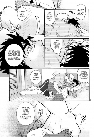 (C85) [Masamune Kokichi (Matsu Takeshi, Matsuzaki Tsukasa)] Matsu no Ma 2 [English] [Weekly Bara Translations] - Page 15