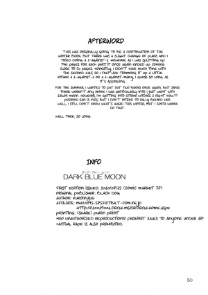 (C78) [Black Dog (Kuroinu Juu)] DARK BLUE MOON (Bishoujo Senshi Sailor Moon) [English] - Page 50