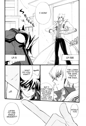 (SPARK3) [Rapan (Himuro Shizuku)] Sailor Fuku to Duel King (Yu-Gi-Oh! 5D's) [English] [utopia-doujinshi] - Page 12