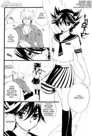 (SPARK3) [Rapan (Himuro Shizuku)] Sailor Fuku to Duel King (Yu-Gi-Oh! 5D's) [English] [utopia-doujinshi] - Page 14