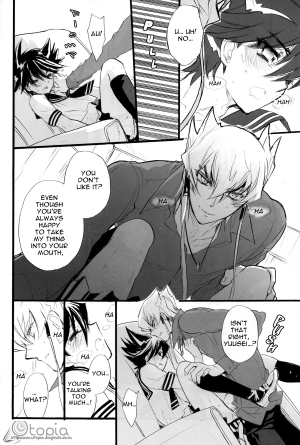 (SPARK3) [Rapan (Himuro Shizuku)] Sailor Fuku to Duel King (Yu-Gi-Oh! 5D's) [English] [utopia-doujinshi] - Page 22