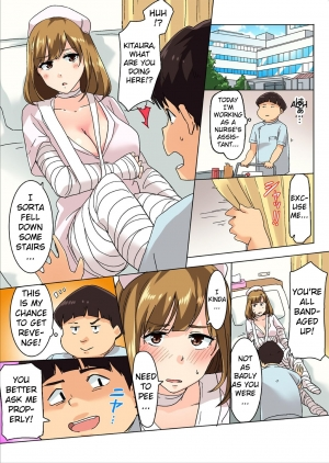 [Wakamatsu] Sundome Nurse no Monzetsu Chiryou!? Kore wa Sex de wa Naku, Ochuusha desu [Full Color] [English] [Erozbischof] - Page 38