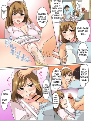 [Wakamatsu] Sundome Nurse no Monzetsu Chiryou!? Kore wa Sex de wa Naku, Ochuusha desu [Full Color] [English] [Erozbischof] - Page 39