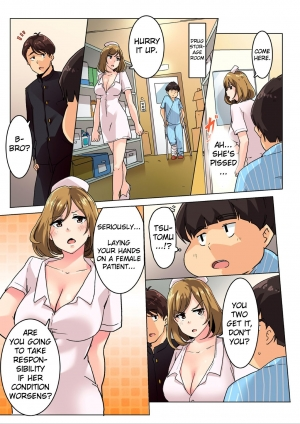 [Wakamatsu] Sundome Nurse no Monzetsu Chiryou!? Kore wa Sex de wa Naku, Ochuusha desu [Full Color] [English] [Erozbischof] - Page 83