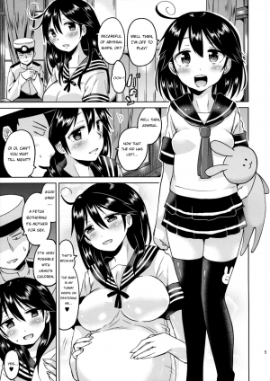 (C89) [Hotori Bocchi (Sakurazari Hotori)] Ushio-chan no Nijiseichou o Iwau Hon (Kantai Collection -KanColle-) [English] [manongmorcon] - Page 7