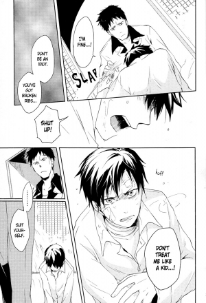  (C78) [WORLD BOX, Bon's (Yuu, Sumeragi Sora)] 2-nen to 8-kagetsu no Kiseki | A Journey of 2 Years and 8 Months (Durarara!!) [English] [ebil_trio]  - Page 21