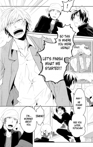  (C78) [WORLD BOX, Bon's (Yuu, Sumeragi Sora)] 2-nen to 8-kagetsu no Kiseki | A Journey of 2 Years and 8 Months (Durarara!!) [English] [ebil_trio]  - Page 54