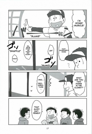 (6tsugo no Tamashii Forever) [OK-2 (Shiriana Doriru)] Uchi no Jinan wa Doutee Hishojo (Osomatsu-san) [English] [Rapinii] - Page 16