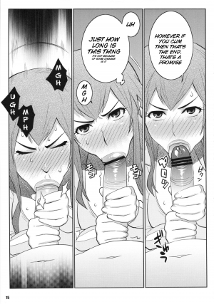 (COMIC1☆5) [TETRODOTOXIN] Exciting Sex-Ed (Hokenshitsu no Shinigami) [English] [Doujin-Moe] - Page 15