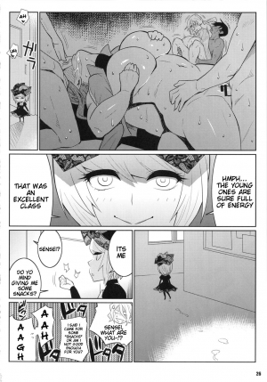 (COMIC1☆5) [TETRODOTOXIN] Exciting Sex-Ed (Hokenshitsu no Shinigami) [English] [Doujin-Moe] - Page 26