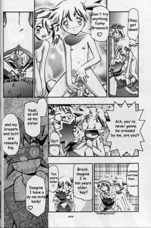 (C64) [Gambler Club (Kousaka Jun)] Takeshi no Mousou Diary | Brock's Wild Ideas Diary (Pokémon) [English] [Doujin-World] - Page 36