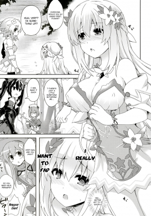 [True RIDE (Various)] COMIC Futanari Megamilk Venus (Hyperdimension Neptunia) [English] [potocat] [Digital] - Page 3