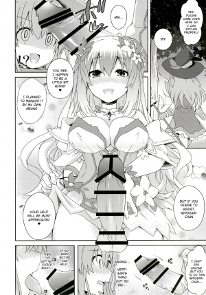 [True RIDE (Various)] COMIC Futanari Megamilk Venus (Hyperdimension Neptunia) [English] [potocat] [Digital] - Page 4