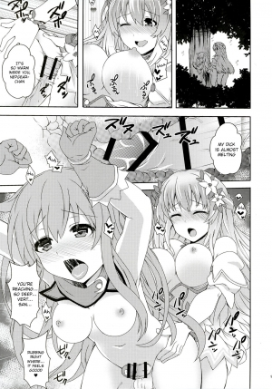 [True RIDE (Various)] COMIC Futanari Megamilk Venus (Hyperdimension Neptunia) [English] [potocat] [Digital] - Page 9