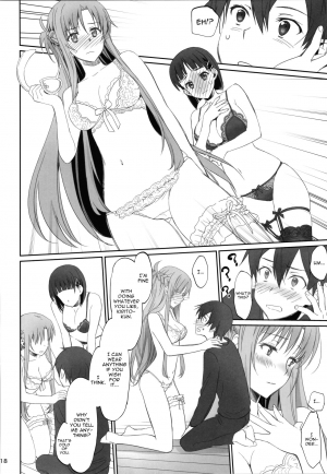 (C92) [Bloody Okojo (Caviar, Mojyako)] Voyeuristic Disorder (Sword Art Online) [English] [EHCOVE] - Page 18