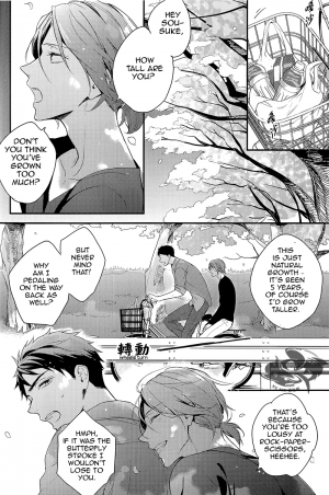 (C86) [PureSlider (Matsuo)] Yasashii Dokusen Yoku Zenpen | Gentle Possessiveness prequel (Free!) [English] [Carrot-Bunny] - Page 4