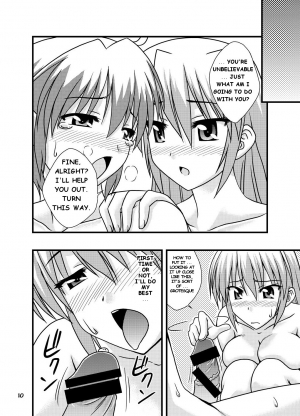 [KDFT (Tsukune-Ya)] Gaman-Dekinai!! [Magical Girl Lyrical Nanoha] [English] - Page 10