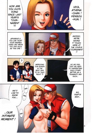 (C58) [Saigado] The Yuri & Friends Fullcolor 3 (King of Fighters) [English] [Lhytiss] [Decensored] - Page 3