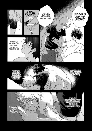 (Douyara Deban no Youda! 17) [Hokoushayou Shingou (Cai)] Hakuri | Stripped (Boku no Hero Academia) [English] [Team Katsudon] - Page 19