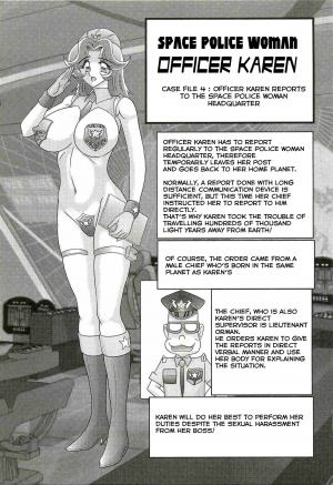  [Kamitou Masaki] Uchuu Fukei Karen Junsa -Kouzen Waisetsu- | Space Police Karen Ch. 4 [English] [Hong_Mei_Ling]  - Page 2
