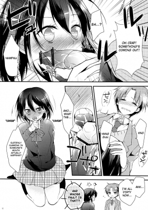 (C82) [MeroMero Melon (Peke, Ou)] Shitagokoro Connect | Secret Intention Connect (Kokoro Connect) [English] [4dawgz + FUKE] - Page 12