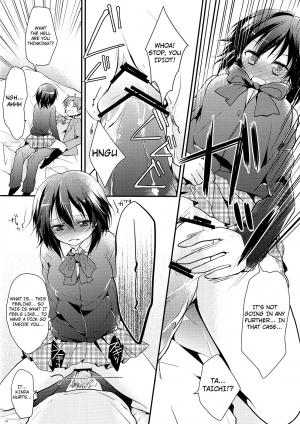 (C82) [MeroMero Melon (Peke, Ou)] Shitagokoro Connect | Secret Intention Connect (Kokoro Connect) [English] [4dawgz + FUKE] - Page 14