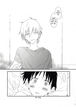 (Kimi to no Rendan) [HAIMITAI (Supana)] Yowamushi-kun to Himitsu Ouji | The Coward and The Mysterious Prince (Neon Genesis Evangelion) [English] [TyroLuuki] - Page 15