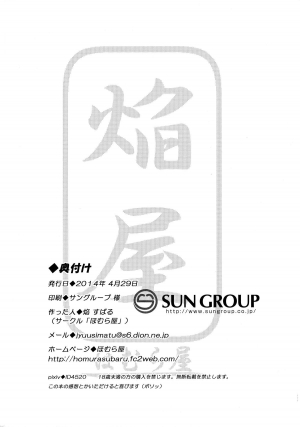 (COMIC1☆8) [Homuraya★Pleiades (Homura Subaru)] MAGICAL NIPPLE KISS 3 [English] [Niconii Translations] - Page 23