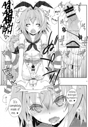 (Futaket 14.5) [Mariana Kaikou Kikaku (Mikami Hokuto)] Coshame da yo! Astolfo-kyun (Fate/Grand Order) [English] [PrettyBoy] - Page 15