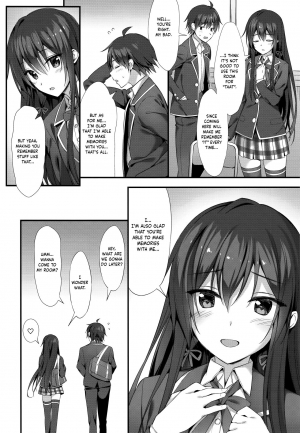 (C95) [P:P (Oryou)] Yukinon Gentei 3 (Yahari Ore no Seishun Love Come wa Machigatteiru.) [English] [obsoletezero] - Page 11