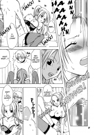 [Kurione-sha (YU-RI)] Shiawase PUNCH! 1, 2 and 3 (Lovely Kaizoku Collection) (One Piece) [English] [EHCOVE] [Digital] - Page 34