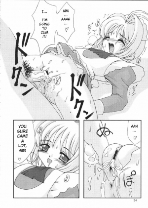 (C58) [Chokudoukan (Hormone Koijirou, Marcy Dog)] Please Teach Me 3 (Cardcaptor Sakura) [English] - Page 35