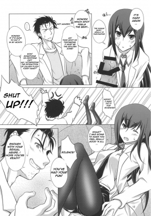 [VENOM (Mori Marimo)] Junjou Karen no My Honey (Steins;Gate) [English] [frogstat] [Digital] - Page 12